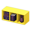 Animal Crossing Items Horizontal organizer Purple diamonds Stored-item design Yellow