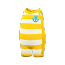 Animal Crossing Items Switch horizontal-striped wet suit