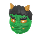 Animal Crossing Items Switch horned-ogre mask (Red)