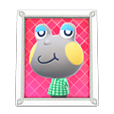 Animal Crossing Items Huck'S Photo White