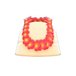 Animal Crossing Items Hula Top Beige