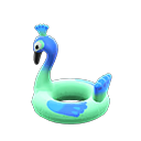 Animal Crossing Items Inflatable bird ring Green