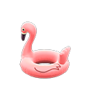 Animal Crossing Items Inflatable bird ring Salmon pink