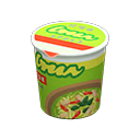 Animal Crossing Items Instant noodles Green curry