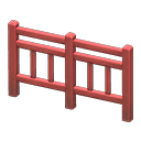 Animal Crossing Items Switch Iron fence   Red x50