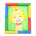 Animal Crossing Items Isabelle's photo Colorful