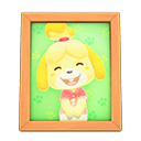 Animal Crossing Items Isabelle's photo Natural Wood