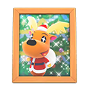 Animal Crossing Items Jingle's photo Natural Wood