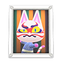 Animal Crossing Items Kabuki'S Photo White