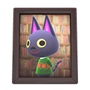 Animal Crossing Items Kiki'S Photo Dark Wood