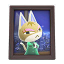 Animal Crossing Items Kitty'S Photo Dark Wood