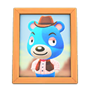 Animal Crossing Items Kody'S Photo Natural Wood