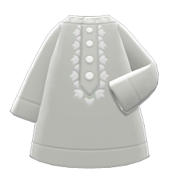 Animal Crossing Items Kurta Gray