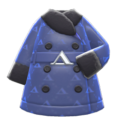 Animal Crossing Items Labelle Coat Ocean