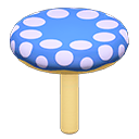 Animal Crossing Items Large Mushroom Platform Blue