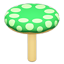 Animal Crossing Items Large Mushroom Platform Green