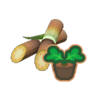 Animal Crossing Items Switch Large sugarcane sprout