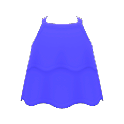 Animal Crossing Items Layered Tank Blue