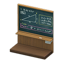 Animal Crossing Items Switch Left chalkboard section