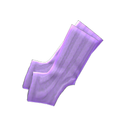 Animal Crossing Items Leg Warmers Light purple