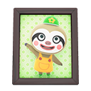 Animal Crossing Items Leif's photo Dark wood