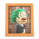 Animal Crossing Items Leopold'S Photo Natural Wood