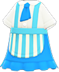 Animal Crossing Items Switch Light blue café-uniform dress