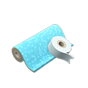 Animal Crossing Items Switch Light-blue Wrapping Paper x10