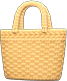 Animal Crossing Items Switch Light brown basket bag