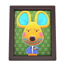 Animal Crossing Items Limberg'S Photo Dark Wood