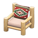 Animal Crossing Items Switch Log Chair