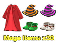 Animal Crossing Items Switch Mage Items x30