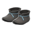 Animal Crossing Items mage's boots Black