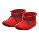 Animal Crossing Items mage's boots Red