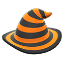 Animal Crossing Items mage's striped hat Orange