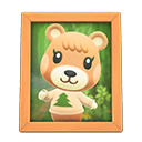 Animal Crossing Items Maple'S Photo Natural Wood