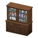 Animal Crossing Items Medicine chest Dark wood