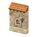 Animal Crossing Items Medieval building side Ivory