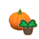 Animal Crossing Items Switch medium pumpkin sprout