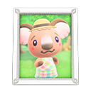 Animal Crossing Items Melba'S Photo White