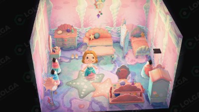 Animal Crossing Items Switch Mermaid Theme