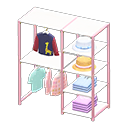 Animal Crossing Items Midsized clothing rack Kids' clothes Displayed clothing Pastel