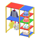 Animal Crossing Items Switch Midsized clothing rack