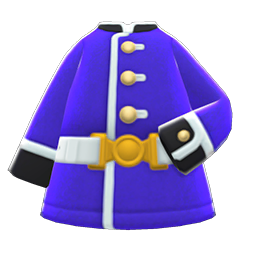 Animal Crossing Items Military Uniform Blue