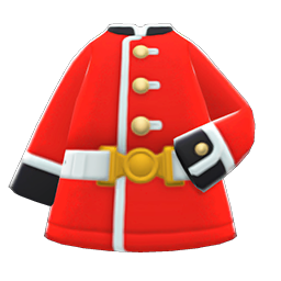 Animal Crossing Items Military Uniform Red