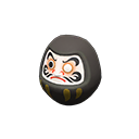 Animal Crossing Items Mini dharma Black