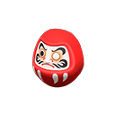 Animal Crossing Items Mini dharma Red