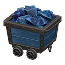 Animal Crossing Items Mining car Blue