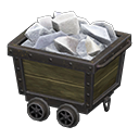 Animal Crossing Items Mining car Brown