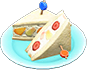 Animal Crossing Items Switch Mixed-fruits sandwich